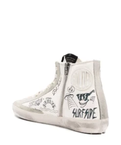 Golden Goose 'High Top Doodle Trainers' Shoes