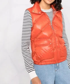 Moncler Orange 'Hossegor' Gilet