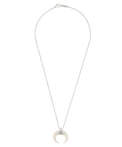 Isabel Marant ‘Silver Horn Pendant Necklace’