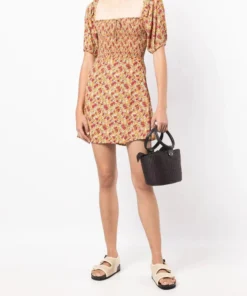Faithfull The Brand 'Il Carro' Floral Mini Dress