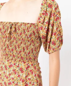 Faithfull The Brand 'Il Carro' Floral Mini Dress