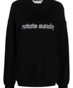 ROTATE Clothing Black 'Iris' Sweatshirt