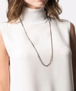 Isabel Marant Accessories Navy ‘Multi String Long Necklace'