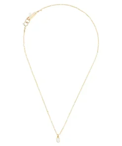 Isabel Marant Accessories White 'Mini Bead Chain Necklace'