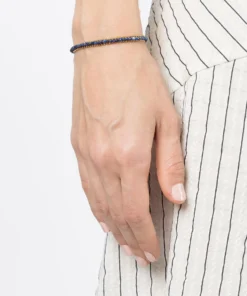 Isabel Marant Accessories Navy 'Bead Bauble Bracelet'