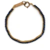 Isabel Marant Accessories Navy 'Bead Bauble Bracelet'