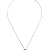 Isabel Marant Black And Silver 'Charm Pendant Necklace'