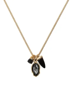 Isabel Marant Accessories Black ‘Charm Detail Necklace’