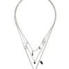 Isabel Marant Black And Silver ‘New It’s All’ Chain Necklace Accessories