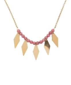 Isabel Marant Pink 'Harlow' Necklace Accessories