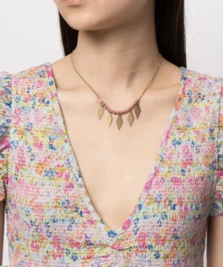 Isabel Marant Pink 'Harlow' Necklace Accessories