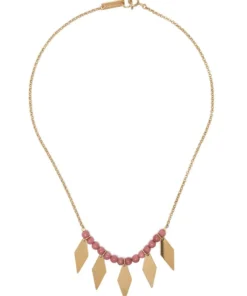 Isabel Marant Pink 'Harlow' Necklace Accessories