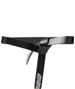 Isabel Marant Accessories Black ‘Letri’ Stud Detail Belt