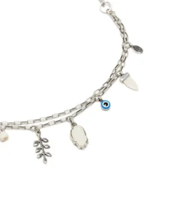 Isabel Marant White And Silver ‘New It’s All’ Bracelet