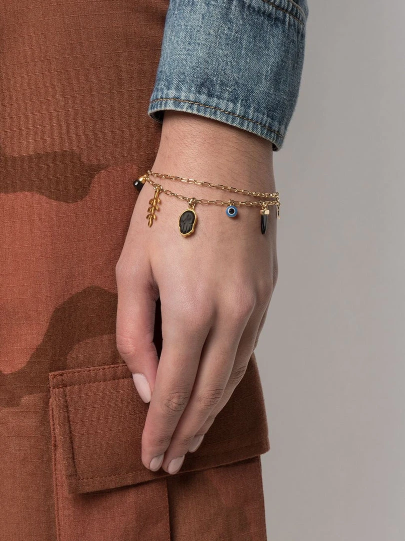 Isabel Marant Accessories Black And Gold ‘New It’s All’ Bracelet 4 Isabel Marant Accessories Black And Gold ‘New It’s All’ Bracelet