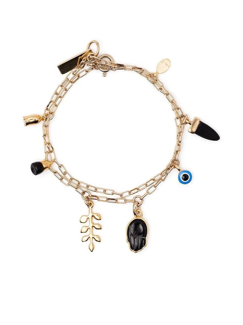 Isabel Marant Accessories Black And Gold ‘New It’s All’ Bracelet 3 Isabel Marant Accessories Black And Gold ‘New It’s All’ Bracelet
