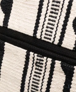 Isabel Marant 'Warden' Large Woven Stripe Tote Bag Bags