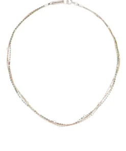 Isabel Marant Accessories Green ‘Multi String Choker Necklace’