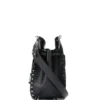 Isabel Marant Silver Studded 'Radja' Large Bucket Bag