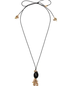 Isabel Marant Black 'Stones Necklace' Accessories