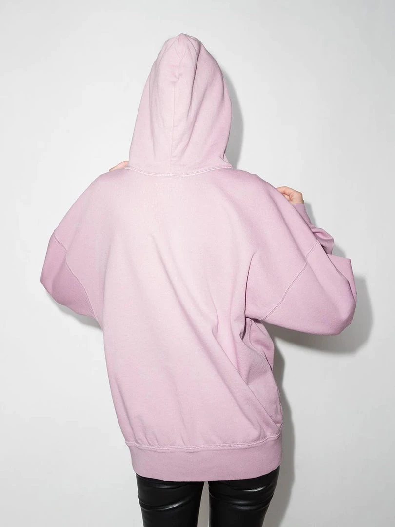 Isabel Marant Etoile Clothing Oversized 'Mansel' Felt Logo Hoodie 5 Isabel Marant Etoile Clothing Oversized 'Mansel' Felt Logo Hoodie