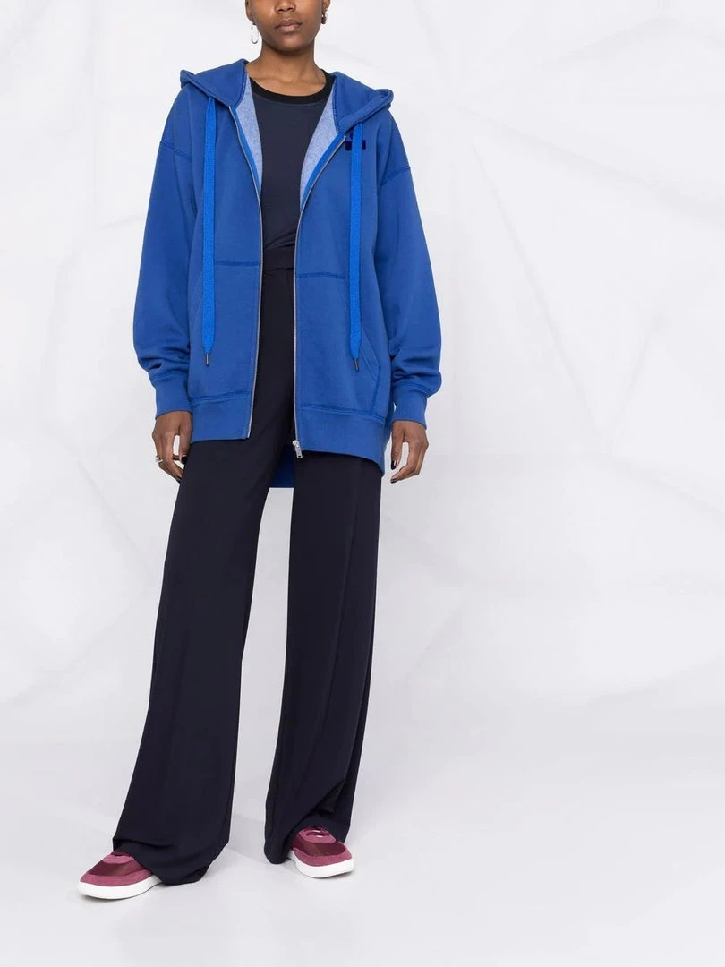 Isabel Marant Etoile Oversized 'Minila' Zip-Up Hoodie Clothing 4 Isabel Marant Etoile Oversized 'Minila' Zip-Up Hoodie Clothing