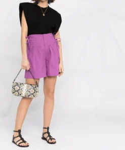 Isabel Marant Etoile Clothing ‘Opala’ High Waist Shorts