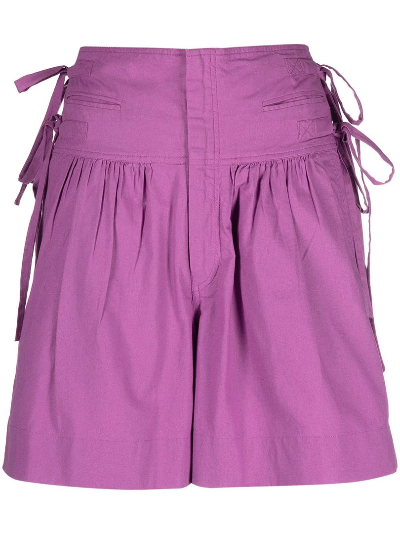 Isabel Marant Etoile Clothing ‘Opala’ High Waist Shorts 3 Isabel Marant Etoile Clothing ‘Opala’ High Waist Shorts