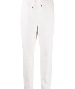 Isabel Marant Etoile Clothing Ecru 'Maloni' Jogging Bottoms