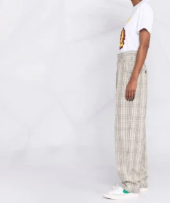 Isabel Marant Etoile Clothing ‘Miro’ Textured Check Trousers