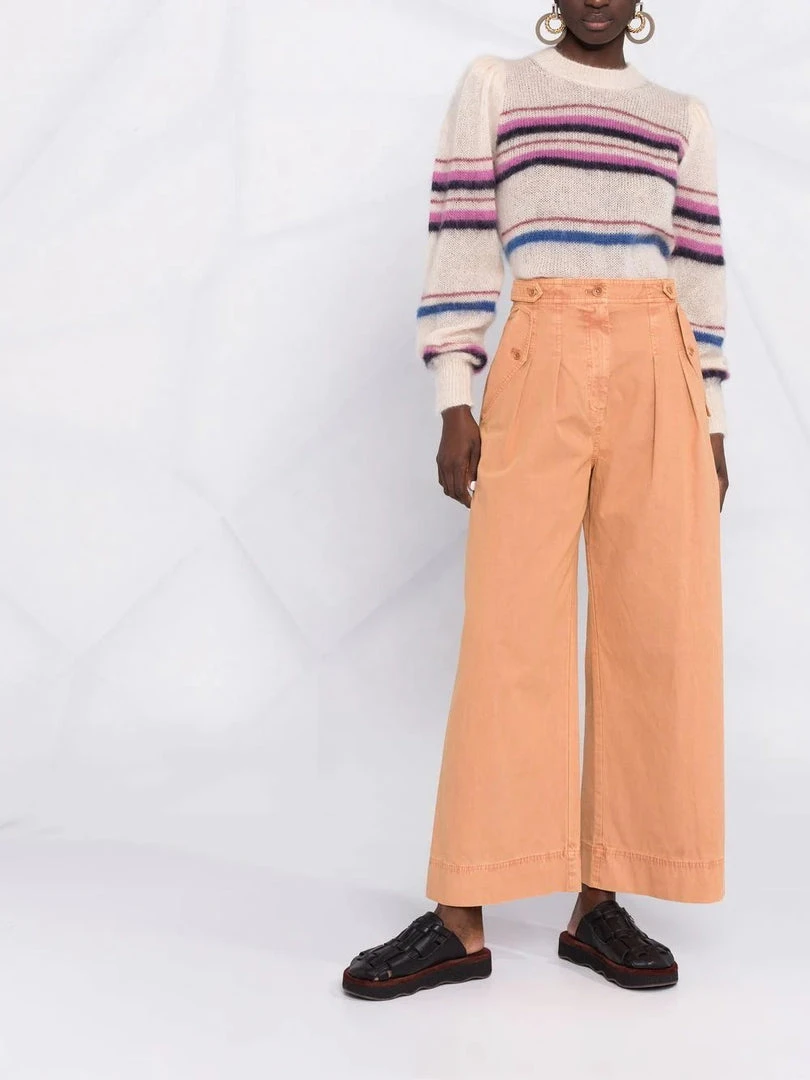 Isabel Marant Etoile ‘Debie’ Stripe Mohair Sweater 4 Isabel Marant Etoile ‘Debie’ Stripe Mohair Sweater