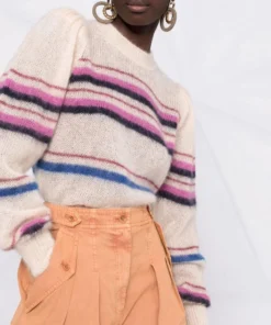 Isabel Marant Etoile ‘Debie’ Stripe Mohair Sweater 10 Isabel Marant Etoile ‘Debie’ Stripe Mohair Sweater