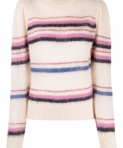 Isabel Marant Etoile ‘Debie’ Stripe Mohair Sweater