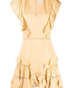 Isabel Marant Etoile Honey 'Jaudrey' Lace Mini Dress Clothing