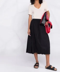 Isabel Marant Etoile Clothing Beige ‘Kranger’ Linen T-Shirt