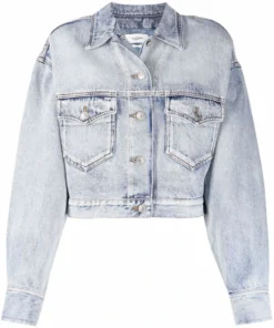 Isabel Marant Etoile Clothing Oversized 'Tadia' Denim Jacket
