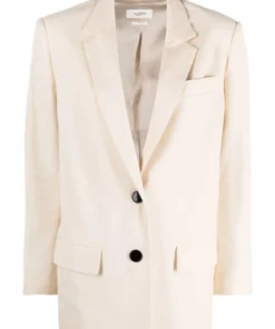 Isabel Marant Etoile Oversized ‘Ilindo’ Textured Blazer