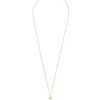 Isabel Marant Accessories Gold ‘Sautoir’ Buffalo Horn Pendant Necklace