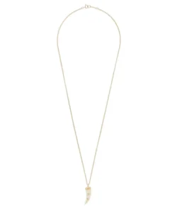 Isabel Marant Accessories Gold ‘Sautoir’ Buffalo Horn Pendant Necklace