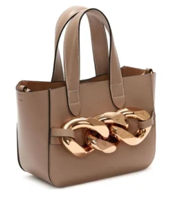 JW Anderson Taupe SS22 ‘Mini Chain Tote Bag’ Bags