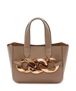 JW Anderson Taupe SS22 ‘Mini Chain Tote Bag’ Bags