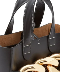 JW Anderson Bags Black SS22 ‘Mini Chain Tote Bag’