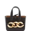 JW Anderson Bags Black SS22 ‘Mini Chain Tote Bag’