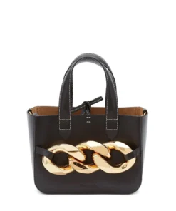 JW Anderson Bags Black SS22 ‘Mini Chain Tote Bag’