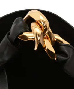 JW Anderson Black ‘Small Chain Hobo’ Handbag