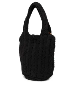 JW Anderson Black ‘Strawberry Knitted Shopper’ Bags