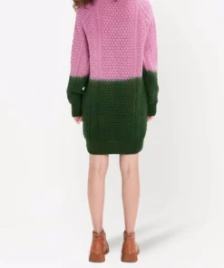 JW Anderson ‘JWA Cable Knitted Crewneck Mini Dress’ Clothing 10 JW Anderson ‘JWA Cable Knitted Crewneck Mini Dress’ Clothing
