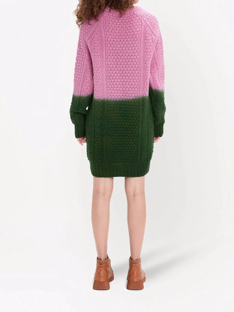 JW Anderson ‘JWA Cable Knitted Crewneck Mini Dress’ Clothing 6 JW Anderson ‘JWA Cable Knitted Crewneck Mini Dress’ Clothing