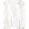 JW Anderson Off White ‘Cold Shoulder Blouse’ Clothing