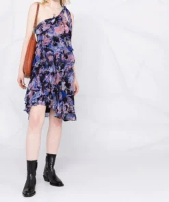IRO 'Jofrey' Black Printed Dress Clothing